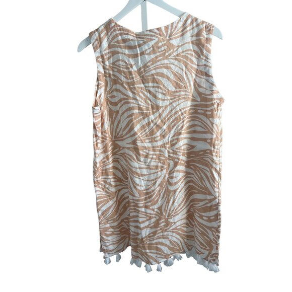Rachel Zoe Palm Print Dress Cover Up - Picture 3 of 3